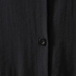 Buddha Stones Plain Buttons Women's Cotton Coat With Pockets - image 14