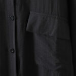 Buddha Stones Plain Buttons Women's Cotton Coat With Pockets - image 16