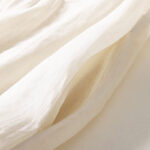 Buddha Stones Casual Accordion Pleat Plain V-neck Short Sleeve Cotton Midi Dress With Pockets - image 33