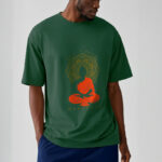 Buddha Stones Casual Meditative Buddha Mandala Pattern Cotton Tee T-Shirt - image 12