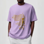 Buddha Stones Casual Golden Side Buddha Lotus Flower Pattern Cotton Tee T-Shirt - image 18