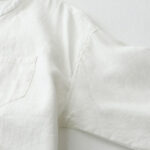 Buddha Stones Solid Color Button Three Quarter Sleeve Cotton Linen Shirt - image 31