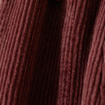 Buddha Stones Color Contrast Corduroy Cotton Women's Thermal Fleece-Lined Harem Pants With Pockets - image 10