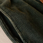 Buddha Stones Color Contrast Corduroy Cotton Women's Thermal Fleece-Lined Harem Pants With Pockets - image 15