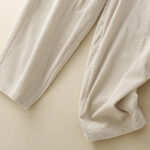 Buddha Stones Commute Vintage Plain Women's Corduroy Cotton Harem Pants With Pockets - image 13