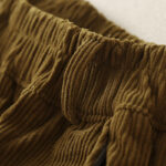 Buddha Stones Commute Vintage Plain Women's Corduroy Cotton Harem Pants With Pockets - image 20