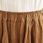 Buddha Stones Spring Casual Simple Design Women's Cotton Linen Harem Pants With Pockets - image 6