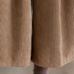 Buddha Stones Retro Women's Wide Leg 7-8 Length Corduroy Cotton Pants With Pockets And Belt - image 11