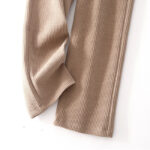 Buddha Stones Casual Solid Color Women's Wide Leg Corduroy Cotton Fleece-Lined Pants With Pockets - image 27