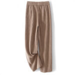 Buddha Stones Casual Solid Color Women's Wide Leg Corduroy Cotton Fleece-Lined Pants With Pockets - image 20
