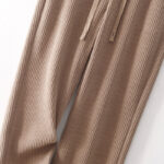 Buddha Stones Casual Solid Color Women's Wide Leg Corduroy Cotton Fleece-Lined Pants With Pockets - image 24