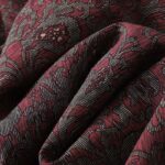 Buddha Stones Brown Retro Printing Floral Pattern Lapel Cotton Linen Midi Dress With Pockets - image 9