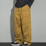 Buddha Stones Casual Vintage Camo Pattern Drawstring Men's Pants With Pockets - image 29
