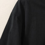 Buddha Stones Casual Pure Irregular Hem Cotton Linen Women's Long Sleeve T-shirt - image 13