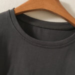 Buddha Stones Casual Pure Irregular Hem Cotton Linen Women's Long Sleeve T-shirt - image 15