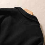 Buddha Stones Plain Lapel Women's Cotton Jacket With Pockets - image 26