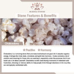 Buddha Stones White Cat Natural White Chalcedony Bead Positive Bracelet - image 9