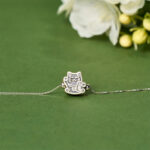 Buddha Stones 999 Sterling Silver Fortune Cat Protection 925 Sterling Silver Chain Necklace Pendant - image 2