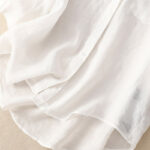 Buddha Stones Casual Plain Women's V-Neck Design Three Quarter Sleeve  Shirt - image 22