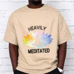 Buddha Stones Casual Colorful Lotus Flower Meditation Figure Pattern Cotton Tee T-shirt - image 10