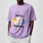 Buddha Stones Casual Colorful Lotus Flower Meditation Figure Pattern Cotton Tee T-shirt - image 18
