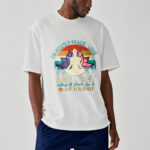 Buddha Stones Vivid Lotus Flower Meditator Sunset Pattern Tee Cotton T-shirt - image 7