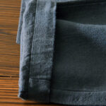 Buddha Stones Casual Solid Color Simple Design Drawstring Ramie Linen Men's Pants With Pockets - image 13