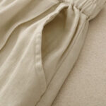 Buddha Stones Casual Solid Color Women's Cotton Shorts With Pockets - image 13