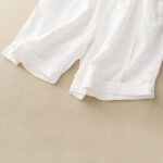 Buddha Stones Casual Solid Color Women's Cotton Shorts With Pockets - image 35