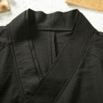 Buddha Stones Casual Lace-Up Design Open Front Jacket Men's Cotton Kimono - image 3