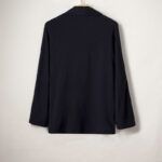 Buddha Stones Men's Casual Plain Design Open Front Jacket Cotton Linen Kimono - image 4