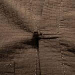 Buddha Stones Men's Plain Pleats Frog-Button Design Open Front Jacket Cotton Linen Kimono - image 4