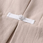 Buddha Stones Vintage Frog-Button Design Men's Open Front Cotton Linen Jacket Kimono With Pockets - image 9
