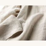 Buddha Stones Casual High Waist Design Women's Harem Cotton 7-8 Length Pants With Pockets - image 7
