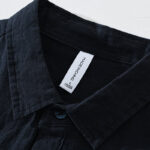 Buddha Stones Solid Color Loose Long Sleeve Half Button Shirt Linen Men Clothing - image 12