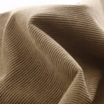 Buddha Stones Casual DarkKhaki Cotton Linen Corduroy Puff Long Sleeve Midi Dress - image 7