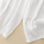 Buddha Stones Casual Loose Double Layer 7-8 Length Cropped Pants Women's Pants With Pockets - image 14