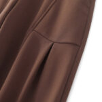 Buddha Stones Women's Casual Vintage Patchwork High Waist Design Thermal Pants With Pockets - image 5