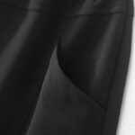 Buddha Stones Women's Casual Vintage Patchwork High Waist Design Thermal Pants With Pockets - image 13
