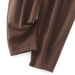 Buddha Stones Women's Casual Vintage Patchwork High Waist Design Thermal Pants With Pockets - image 10