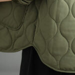 Buddha Stones Women's Casual Plain Zipper Design Cotton Jacket With Pockets - image 10