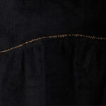 Buddha Stones Plain Buttons Design Women's Cotton Corduroy Fleece-Lined Coat With Pockets - image 8