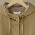 Buddha Stones Women's Plain Color Hoodie Cotton Thermal Fleece-Lined Jacket With Pockets - image 3