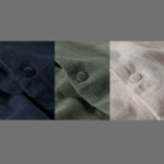 Buddha Stones Ribbed Long Sleeve Design Men's Cotton Linen Jacket Shirt With Pockets - image 23