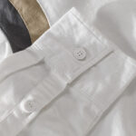 Buddha Stones Spring Casual Patchwork Design Long Sleeve Men Cotton Shirt Clothing - image 5