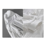 Buddha Stones Ribbed Hem Design Hoodie Men's Cotton Linen Jacket Shirt With Pockets - image 19