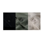 Buddha Stones Casual Solid Color Ribbed Hem Long Sleeve Men's Cotton Linen Shirt With Pockets  - image 24