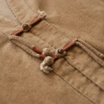 Buddha Stones Retro Women's Cotton Corduroy Jacket With Pockets - image 8
