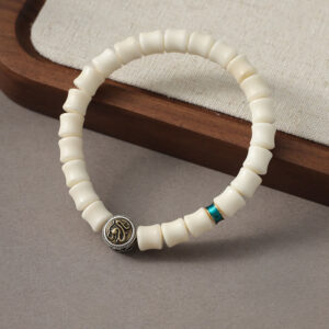 Buddha Stones Bodhi Seed Dragon Pattern Keep Away Evil Spirits Bracelet - Bodhi Seed(Wrist Circumference: 15-17cm) - image 1