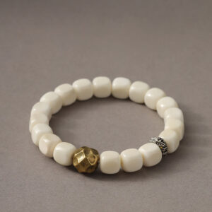 Buddha Stones Bodhi Seed Hammered Copper Brass Calm Bracelet - Bodhi Seed(Wrist Circumference: 15-17cm) - image 1